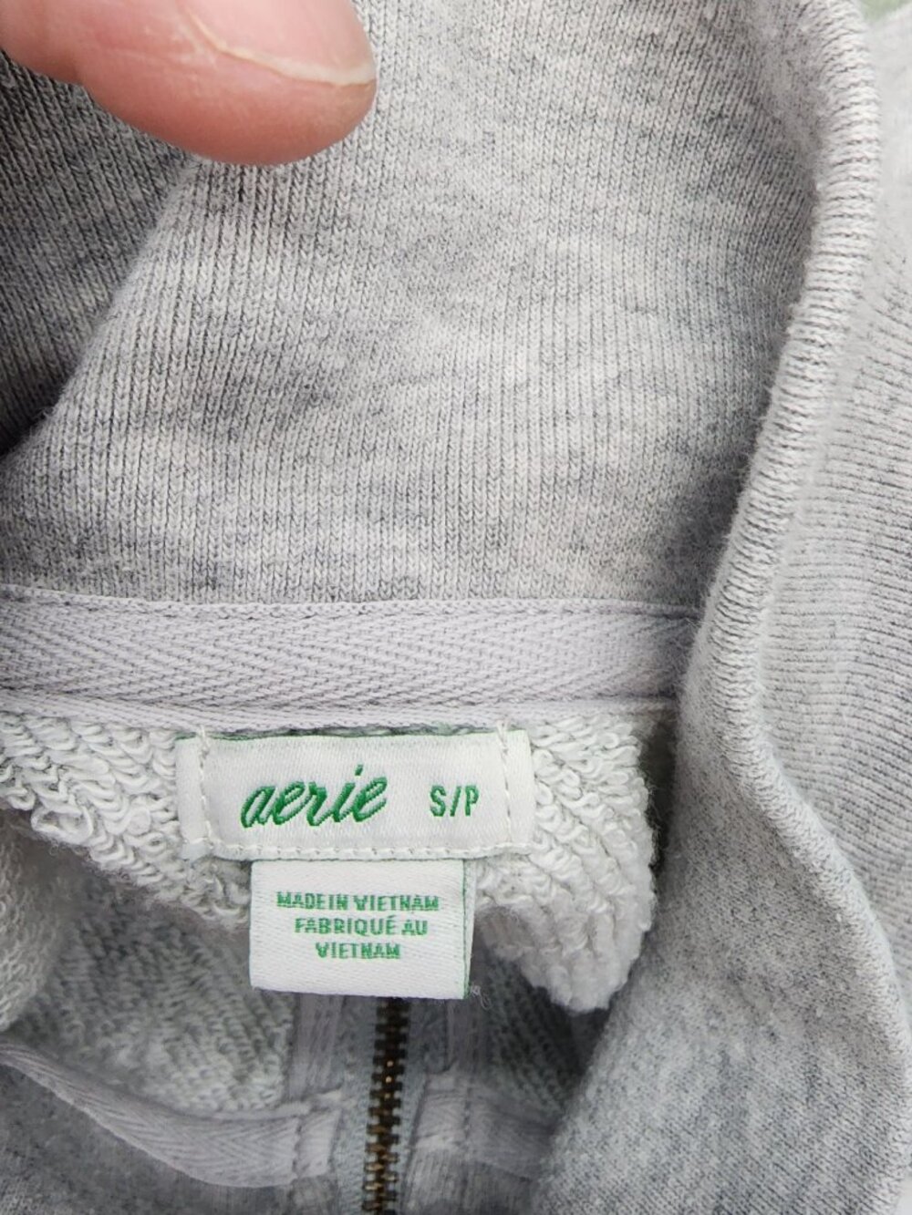 Aerie Camo high low Sweatshirt Womens size Small - Picture 3 of 3